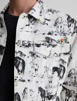Dart Jacket Wild Horse Classic Trucker MENS TOPS Photo 6