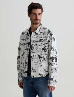 Dart Jacket Wild Horse Classic Trucker MENS TOPS Photo 7