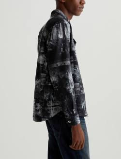 Elias Shirt Jacket Night Driving Art Project Shirt Jacket MENS TOPS Photo 4