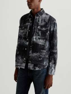 Elias Shirt Jacket Night Driving Art Project Shirt Jacket MENS TOPS Photo 7