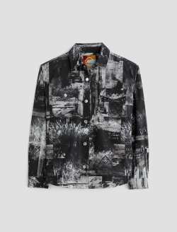 Elias Shirt Jacket Night Driving Art Project Shirt Jacket MENS TOPS Photo 1