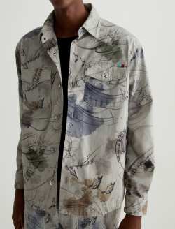 Elias Shirt Jacket SUD Rhythm Art Project Shirt Jacket MENS TOPS Photo 3
