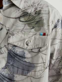 Elias Shirt Jacket SUD Rhythm Art Project Shirt Jacket MENS TOPS Photo 6