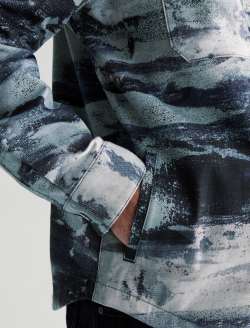 Elias Shirt Jacket Thaw Art Project Oversized Shirt Jacket MENS TOPS Photo 3