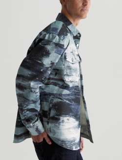 Elias Shirt Jacket Thaw Art Project Oversized Shirt Jacket MENS TOPS Photo 7