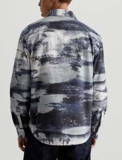 Elias Shirt Jacket Thaw Art Project Oversized Shirt Jacket MENS TOPS Photo 8