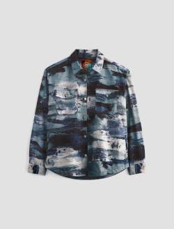 Elias Shirt Jacket Thaw Art Project Oversized Shirt Jacket MENS TOPS Photo 1