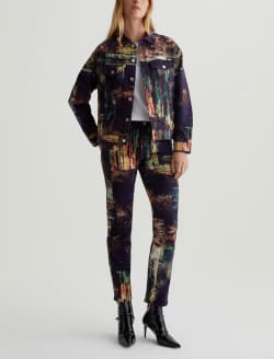 Ex-Boyfriend Slim Night Driving Olive Art Project Slouchy Slim WOMENS BOTTOMS Photo 2