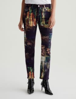 Ex-Boyfriend Slim Night Driving Olive Art Project Slouchy Slim WOMENS BOTTOMS Photo 3