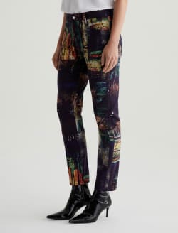 Ex-Boyfriend Slim Night Driving Olive Art Project Slouchy Slim WOMENS BOTTOMS Photo 6