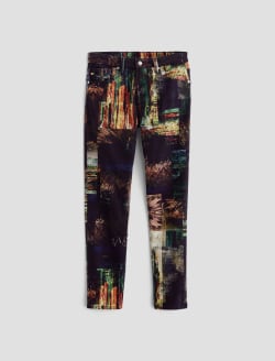 Ex-Boyfriend Slim Night Driving Olive Art Project Slouchy Slim WOMENS BOTTOMS Photo 1
