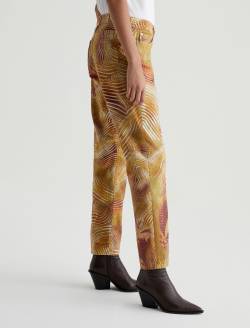 Mari Sand Wave Art Project Mid-Rise Slim Straight WOMENS BOTTOMS Photo 5