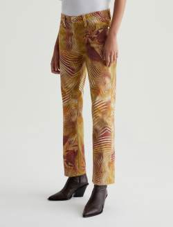 Mari Sand Wave Art Project Mid-Rise Slim Straight WOMENS BOTTOMS Photo 6