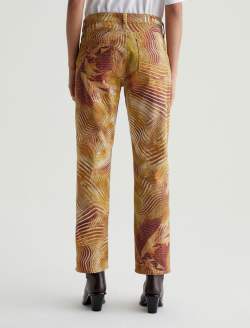 Mari Sand Wave Art Project Mid-Rise Slim Straight WOMENS BOTTOMS Photo 8