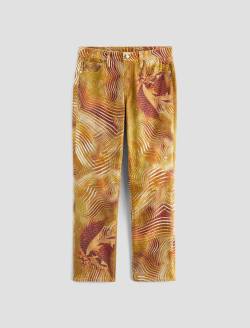Mari Sand Wave Art Project Mid-Rise Slim Straight WOMENS BOTTOMS Photo 1