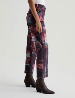 Rian Night Driving Coral Art Project High-Rise Straight WOMENS BOTTOMS Photo 5