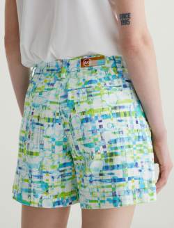 Caden Short Water Drops Green Art Project Tailored Trouser Short WOMENS BOTTOMS Photo 7