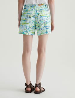 Caden Short Water Drops Green Art Project Tailored Trouser Short WOMENS BOTTOMS Photo 8