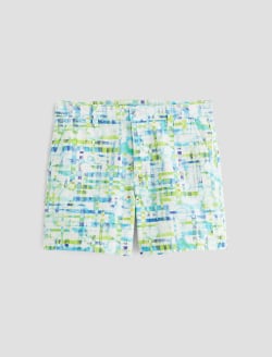 Caden Short Water Drops Green Art Project Tailored Trouser Short WOMENS BOTTOMS Photo 1