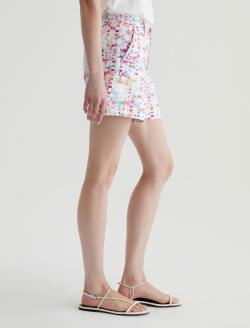 Caden Short Water Drops Pink Art Project Tailored Trouser Short WOMENS BOTTOMS Photo 5