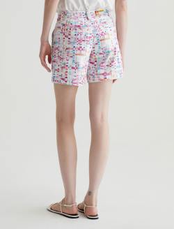 Caden Short Water Drops Pink Art Project Tailored Trouser Short WOMENS BOTTOMS Photo 7