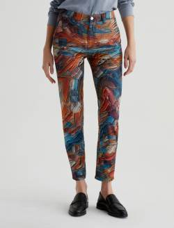 Caden Knife Painting Red Art Project Tailored Trouser WOMENS BOTTOMS Photo 3