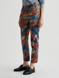 Caden Knife Painting Red Art Project Tailored Trouser WOMENS BOTTOMS Photo 6