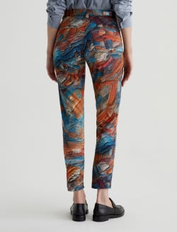 Caden Knife Painting Red Art Project Tailored Trouser WOMENS BOTTOMS Photo 8
