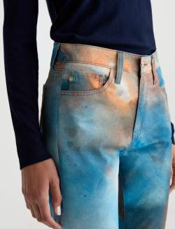 Farrah Boot Pant Seasonal Blue Moon Mid-rise Fit MENS BOTTOMS Photo 4