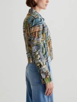 Robyn Jacket Layer Cake Art Project Slim Jacket WOMENS TOPS Photo 4