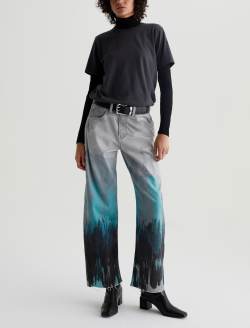 Hattie Misty Forest Art Project High-Rise Barrel WOMENS BOTTOMS Photo 2