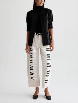 Hattie Crop Jean Jazz Key High-rise Barrel WOMENS BOTTOMS Photo 2