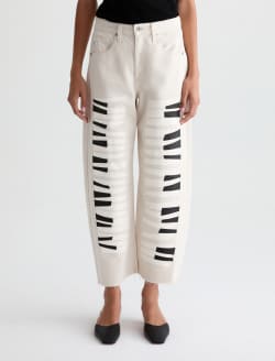 Hattie Crop Jean Jazz Key High-rise Barrel WOMENS BOTTOMS Photo 3