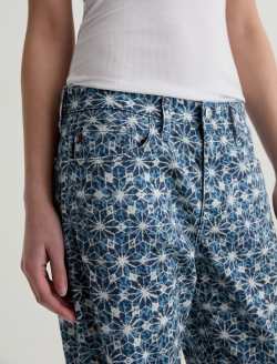 Ex-Boyfriend Jean Stars On Denim Slouchy Slim Fit WOMENS BOTTOMS Photo 4