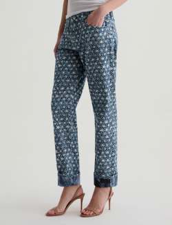 Ex-Boyfriend Jean Stars On Denim Slouchy Slim Fit WOMENS BOTTOMS Photo 5