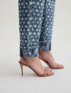 Ex-Boyfriend Jean Stars On Denim Slouchy Slim Fit WOMENS BOTTOMS Photo 6