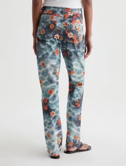 Mari Jean Water Flower Mid-Rise Slim Straight WOMENS BOTTOMS Photo 8
