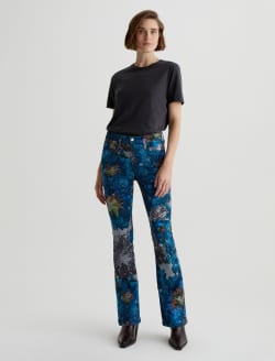 Farrah Boot Ice Flowers Art Project Mid-Rise Boot WOMENS BOTTOMS Photo 2