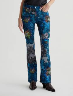 Farrah Boot Ice Flowers Art Project Mid-Rise Boot WOMENS BOTTOMS Photo 3