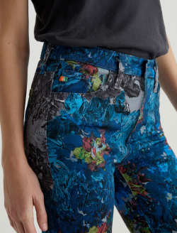 Farrah Boot Ice Flowers Art Project Mid-Rise Boot WOMENS BOTTOMS Photo 4