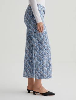 Saige Wide Leg Crop Diamond Fray Big Light Art Project Mid-Rise Wide Leg WOMENS BOTTOMS Photo 5
