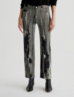 Brinley Sumi-E Art Project Mid-Rise Straight WOMENS BOTTOMS Photo 3