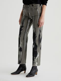 Brinley Sumi-E Art Project Mid-Rise Straight WOMENS BOTTOMS Photo 6