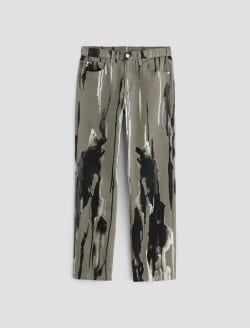 Brinley Sumi-E Art Project Mid-Rise Straight WOMENS BOTTOMS Photo 1