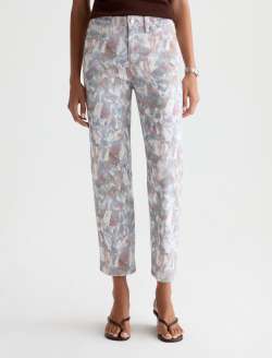 Brinley Crop Jean Pink Moon Mid-rise Straight WOMENS BOTTOMS Photo 3