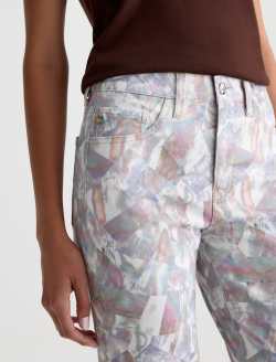 Brinley Crop Jean Pink Moon Mid-rise Straight WOMENS BOTTOMS Photo 4