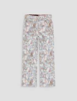 Brinley Crop Jean Pink Moon Mid-rise Straight WOMENS BOTTOMS Photo 1