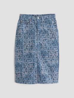 Tefi Skirt Crash Light Art Project High-Waisted Midi Skirt WOMENS BOTTOMS Photo 1
