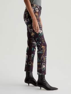 Mari Vases Art Project Mid-Rise Slim Straight WOMENS BOTTOMS Photo 5