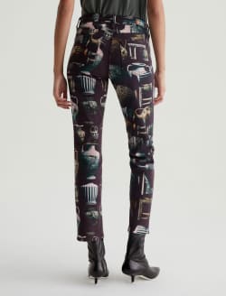Mari Vases Art Project Mid-Rise Slim Straight WOMENS BOTTOMS Photo 8